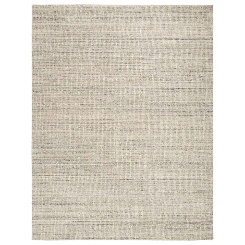 Nourison Abrash 7"9" x 9"9" Grey Area Rug, , large