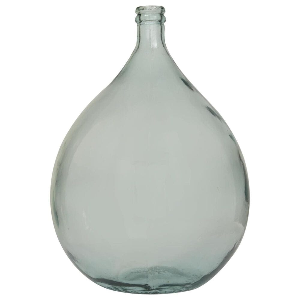 Maple and Jade Spanish Bottle Neck Decorative Vase in Tinted Light Blue, , large