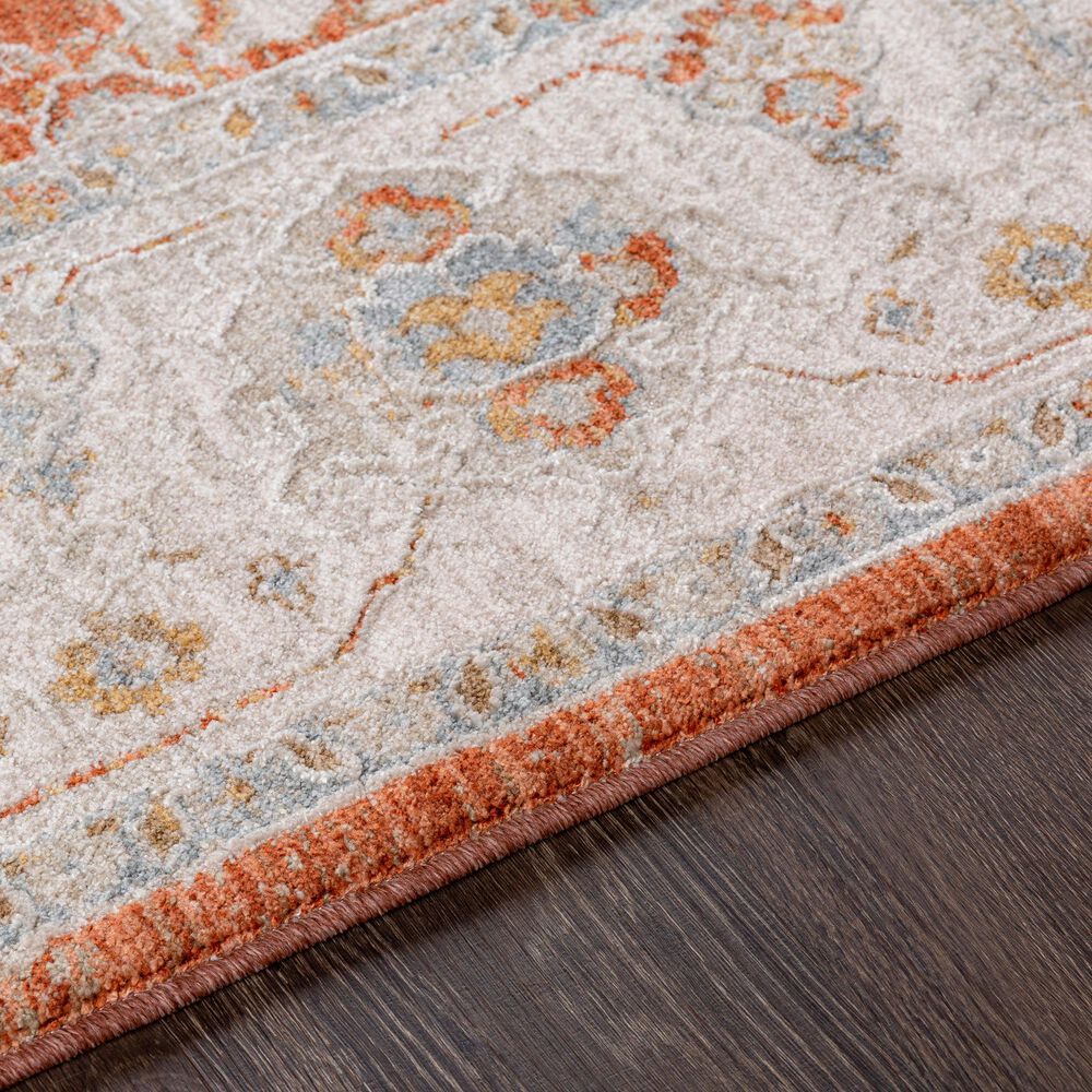 Surya Avant Garde AVT-2317 2&#39; x 3&#39; Orange, Blue and Beige Area Rug, , large