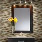 Shaw Molten Stretch Hexagon Penny 11.77" x 11.81" Glass Mosaic Sheet, , large