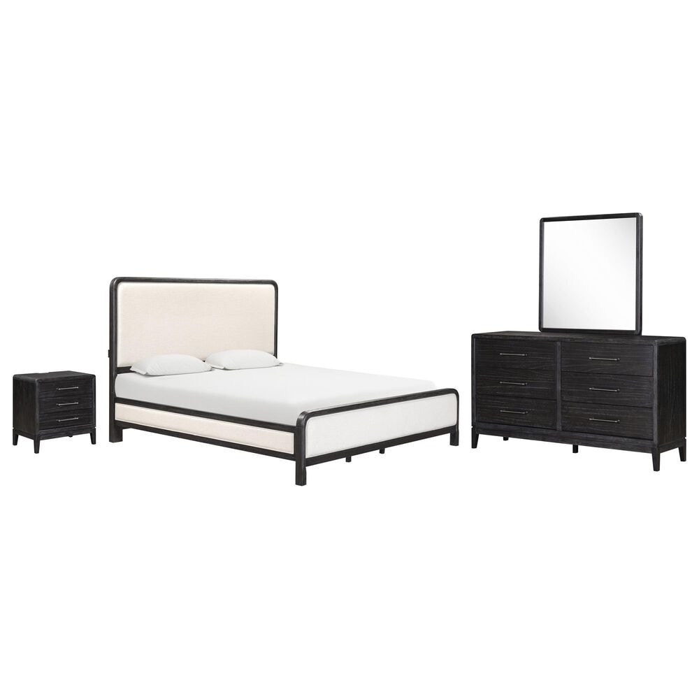 Riva Ridge Ambrose 4-Piece California King Panel Bedroom Set in Obsidian Mist, , large