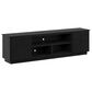 Legends Home Stardust 86" TV Console in Seal Skin Black, , large
