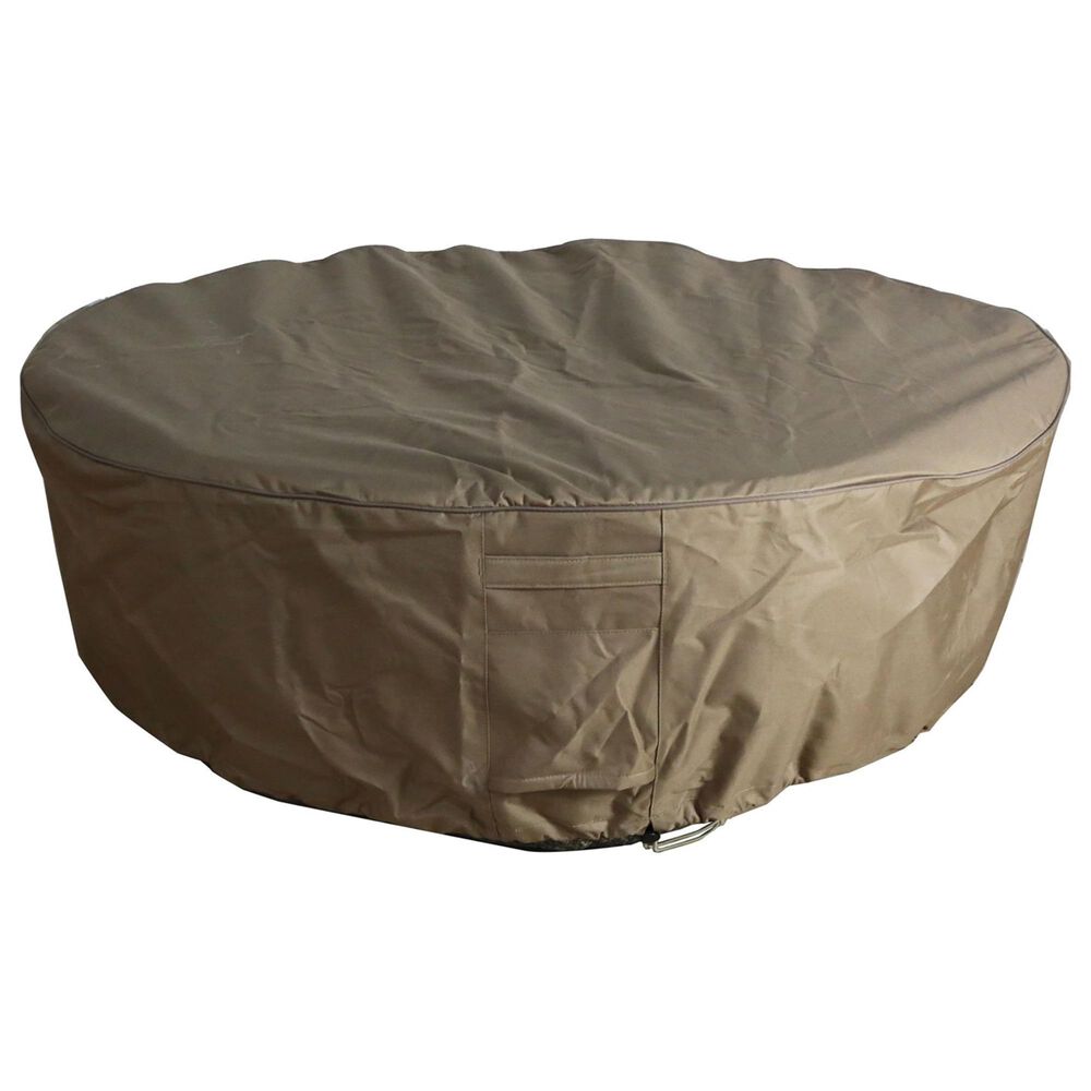 Elementi Fire Boulder Oval Liquid Propane Fire Table in Gray, , large