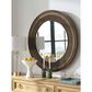 Lexington Home Brands Montecito Elana Round Mirror in Antique Bronze, , large