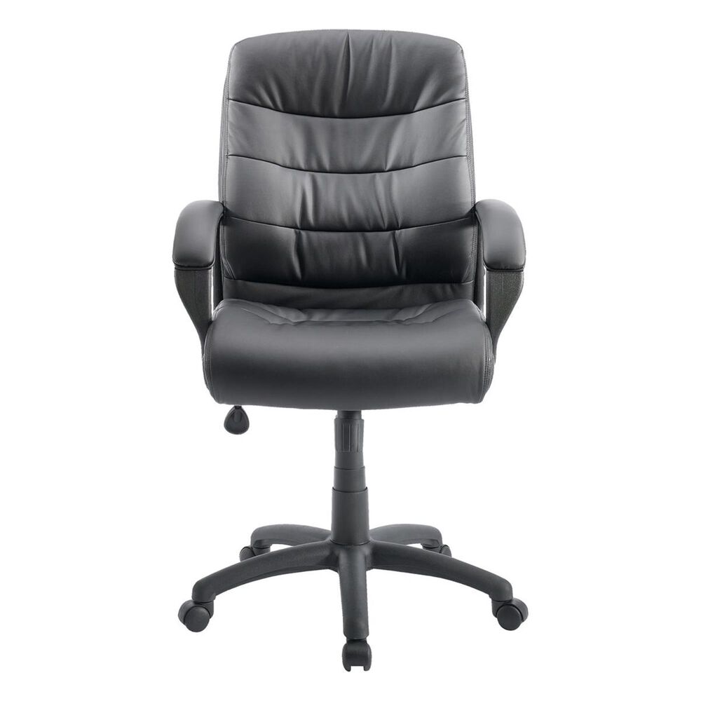 Studio Edge Gruga Duraplush Managers Office Chair in Black , , large