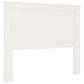 Lemoore Essential Full/Queen Panel Headboard in Rockport White, , large