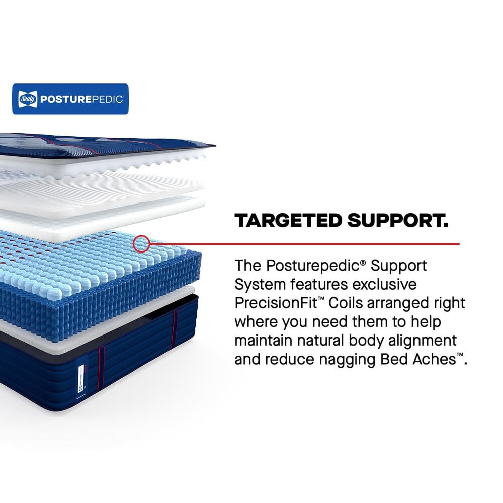 Sealy Posturepedic Elite Spring Brenham II Ultra Firm California King Mattress, , large