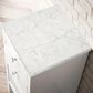 James Martin Vanities Athens 15" Left Single Bathroom Vanity in Glossy White with 3 cm Eternal Jasmine Pearl Quartz Top and Rectangle Sink, , large