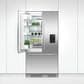 Fisher & Paykel 16.8 Cu. Ft. Built-In French Door Refrigerator with Ice and Water - Panels Sold Separately, , large