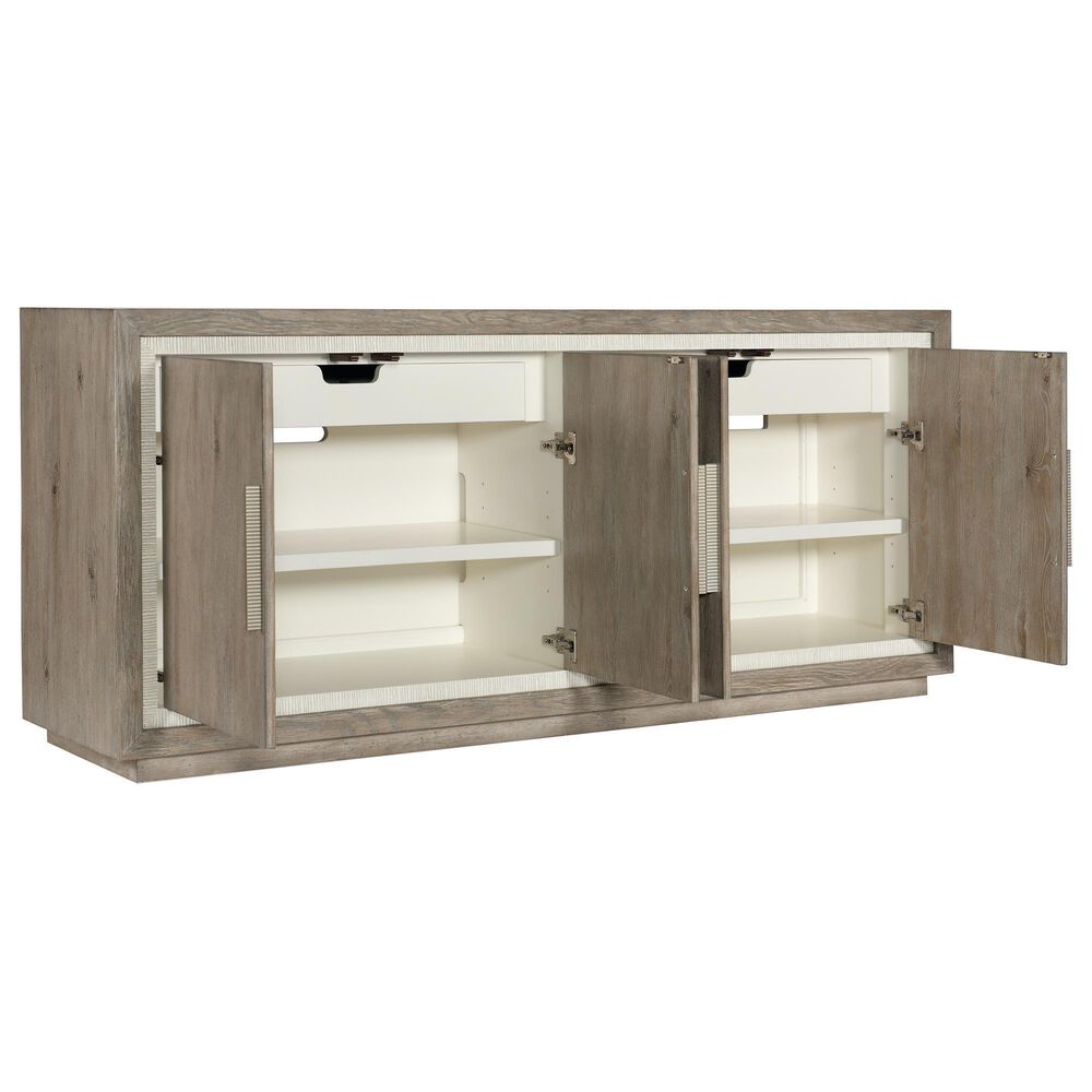 Hooker Furniture Serenity 78&quot; Entertainment Console in Gray Wash, , large