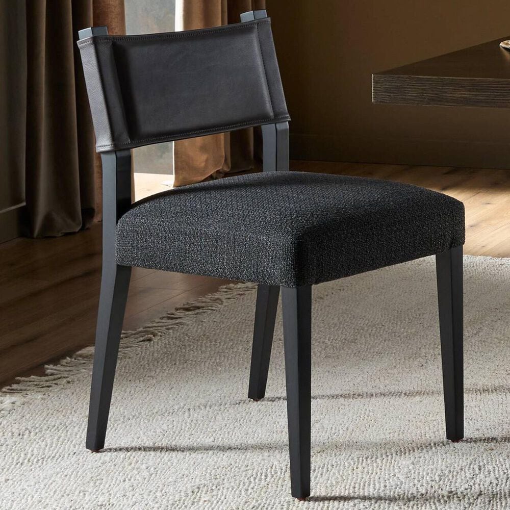 Four Hands Ferris Dining Side Chair in Black Ash, , large