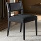 Four Hands Ferris Dining Side Chair in Black Ash, , large