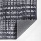 Novogratz Bolt 2" x 3" Charcoal Area Rug, , large