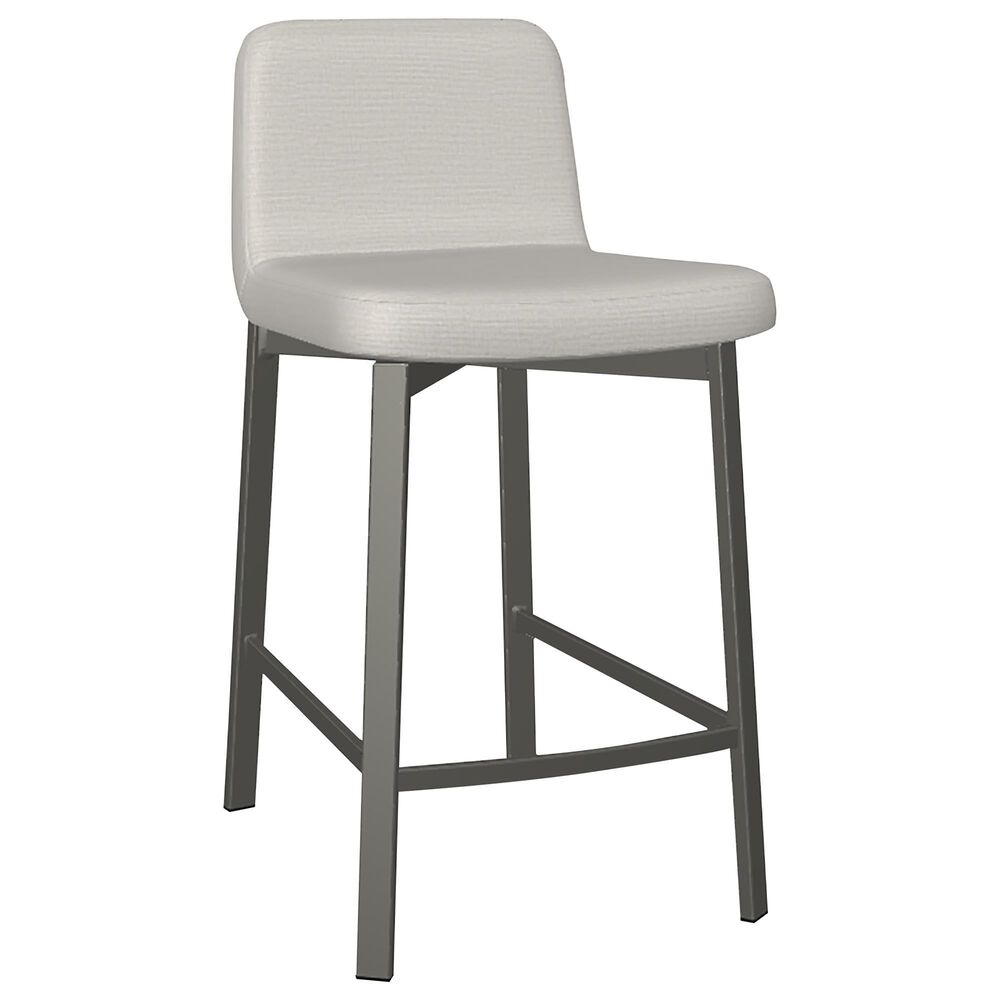 Amisco Waverly Barstool with KX Broadwalk Cushion in Metallo, , large