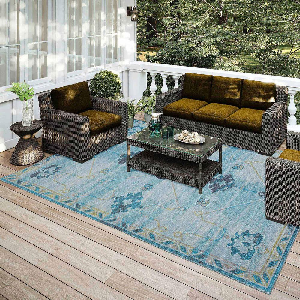 Dalyn Rug Company Sedona 8&#39; x 10&#39; Riverview Indoor/Outdoor Area Performance Rug, , large