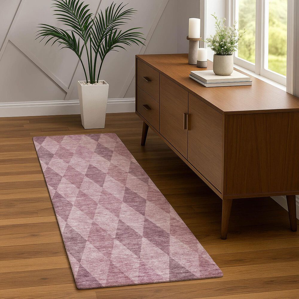 Dalyn Rug Company The Reserve TR2 Blush 2&#39;3&quot; x 7&#39;6&quot; Indoor/Outdoor Runner, , large