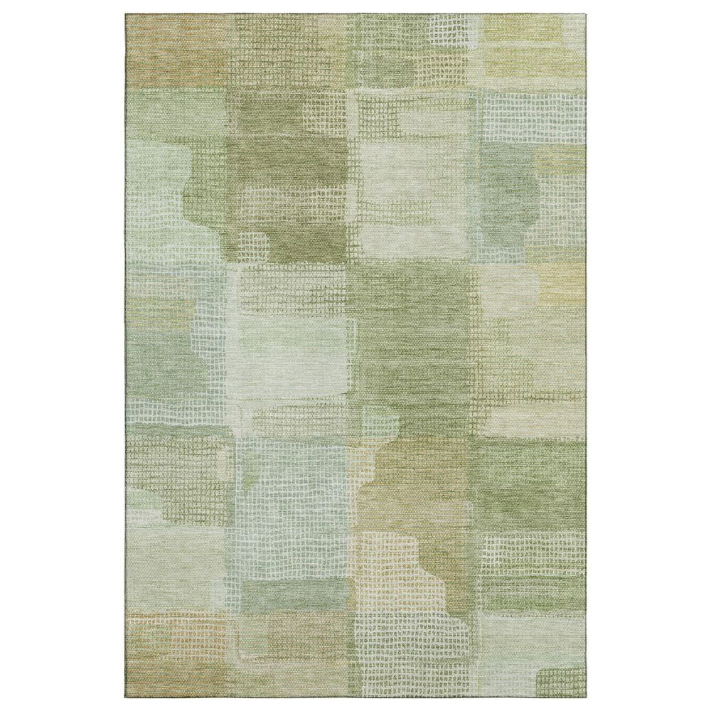 Dalyn Rug Company Ravenna RN10 8" x 10" Green Area Rug, , large