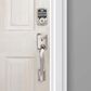 Kwikset Aura Bluetooth Enabled Smart Lock in Satin Nickel, , large