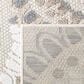 Safavieh Cabana CBN382F 9" x 12" Grey and Ivory Indoor/Outdoor Area Performance Rug, , large
