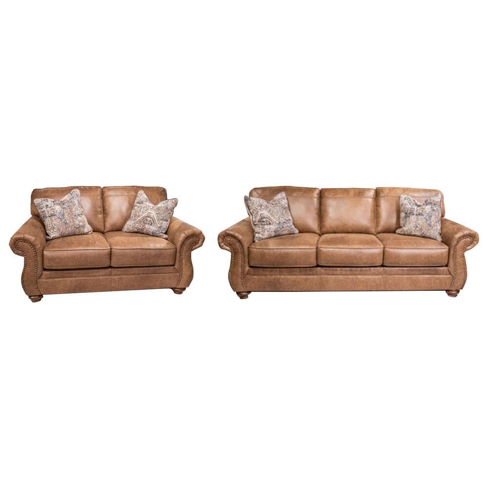 Ashley Chasemore 2-Piece Living Room Set in Earth, , large