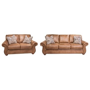 Ashley Chasemore 2-Piece Stationary Living Room Set in Earth, , large