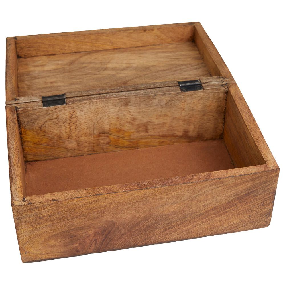 Maple and Jade Rustic Box in Brown &#40;Set of 3&#41;, , large