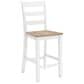 Ashley Gesthaven 3-Piece Counter Height Dining Set in Natural and White, , large
