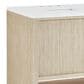 James Martin Vanities Marigot Single 72" Double Vanity in Sun-washed Oak with 3 cm White Zeus Quartz Top, , large