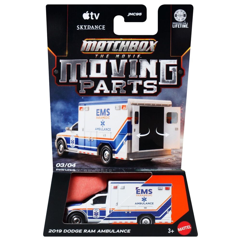 Matchbox The Movie Moving Parts Assorted Vehicle, , large