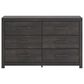 Ashley Hollivern 6-Drawer Dresser in Dark Gray, , large