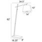Lite Source Gaines Floor Lamp in Black, , large