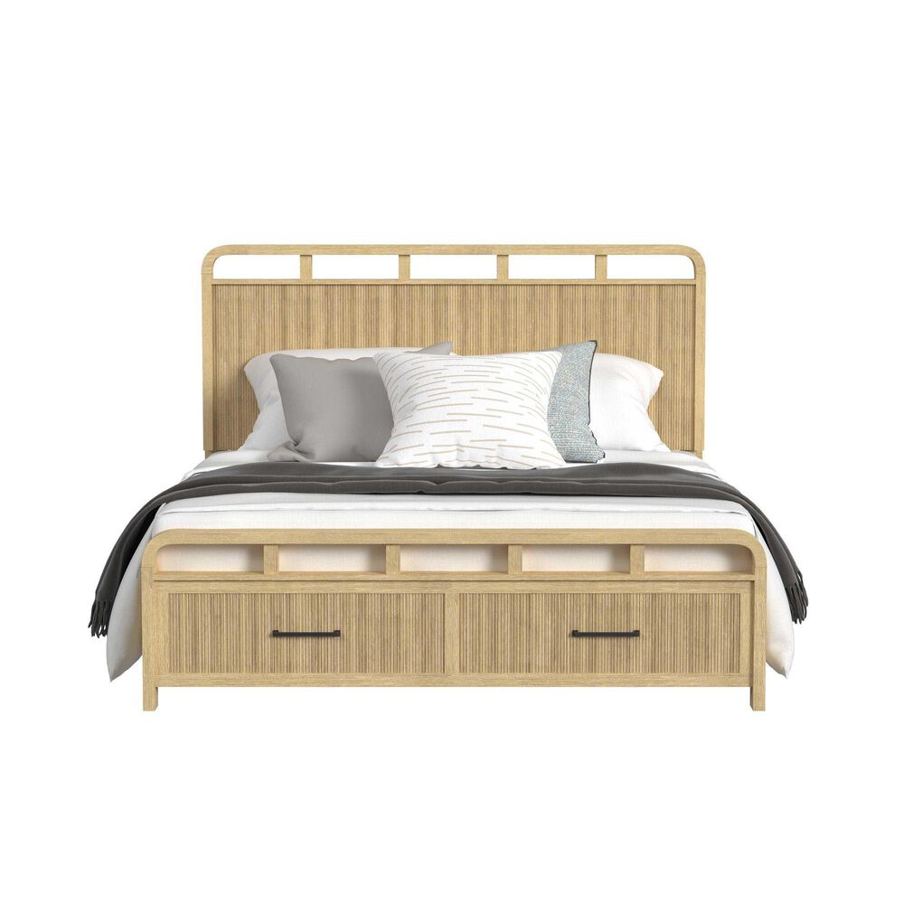 Mayberry Hill Ridgemont 3-Piece King Bedroom Set in Natural Brown, , large