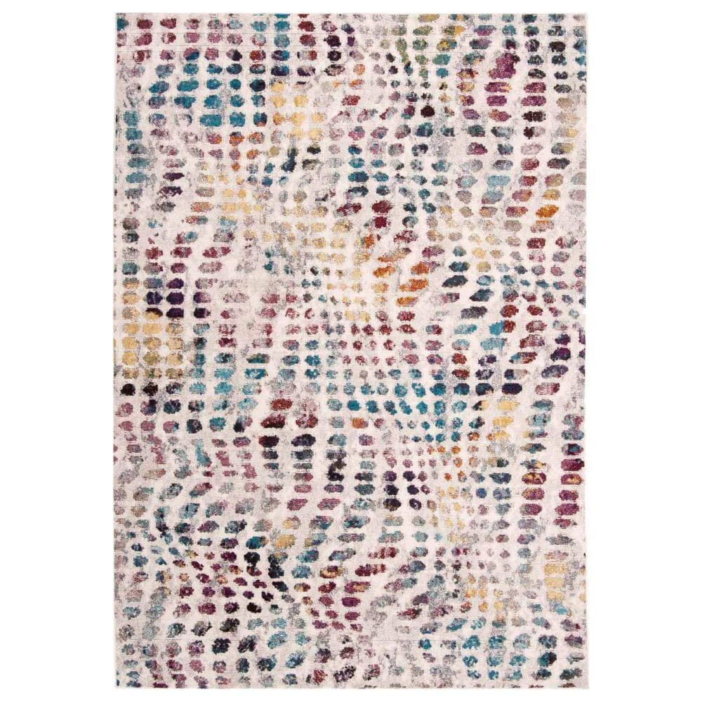 Safavieh Aria 3" x 5" Cream and Wine Area Rug, , large