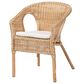 Baxton Studio Abbey Arm Chair in Natural, , large