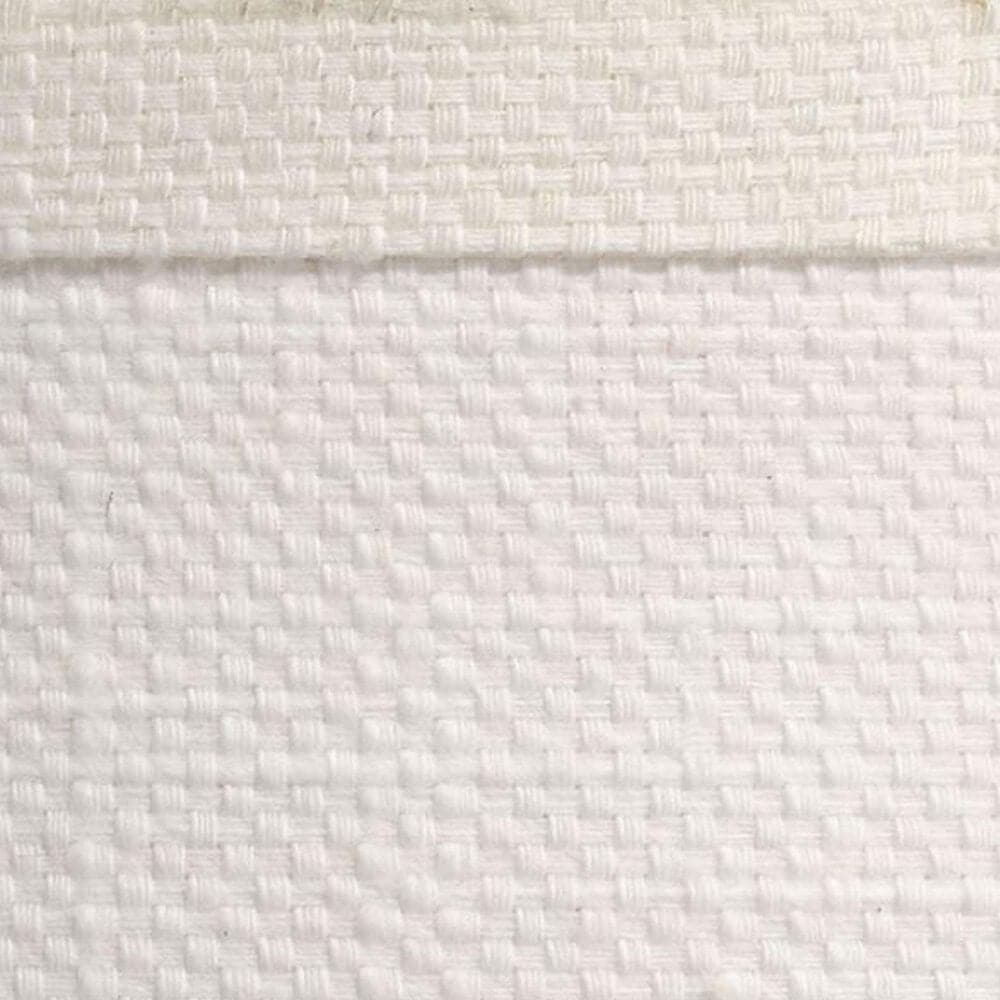 Jamie Young Direct Ship Ridgely 1-Light Linen Wall Sconce in White, , large
