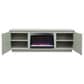 Legends Home Stardust 73" Fireplace Console with Fireplace Insert in Sandstone, , large
