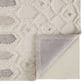 Feizy Anica 8013F 10" x 14" Ivory Area Rug, , large