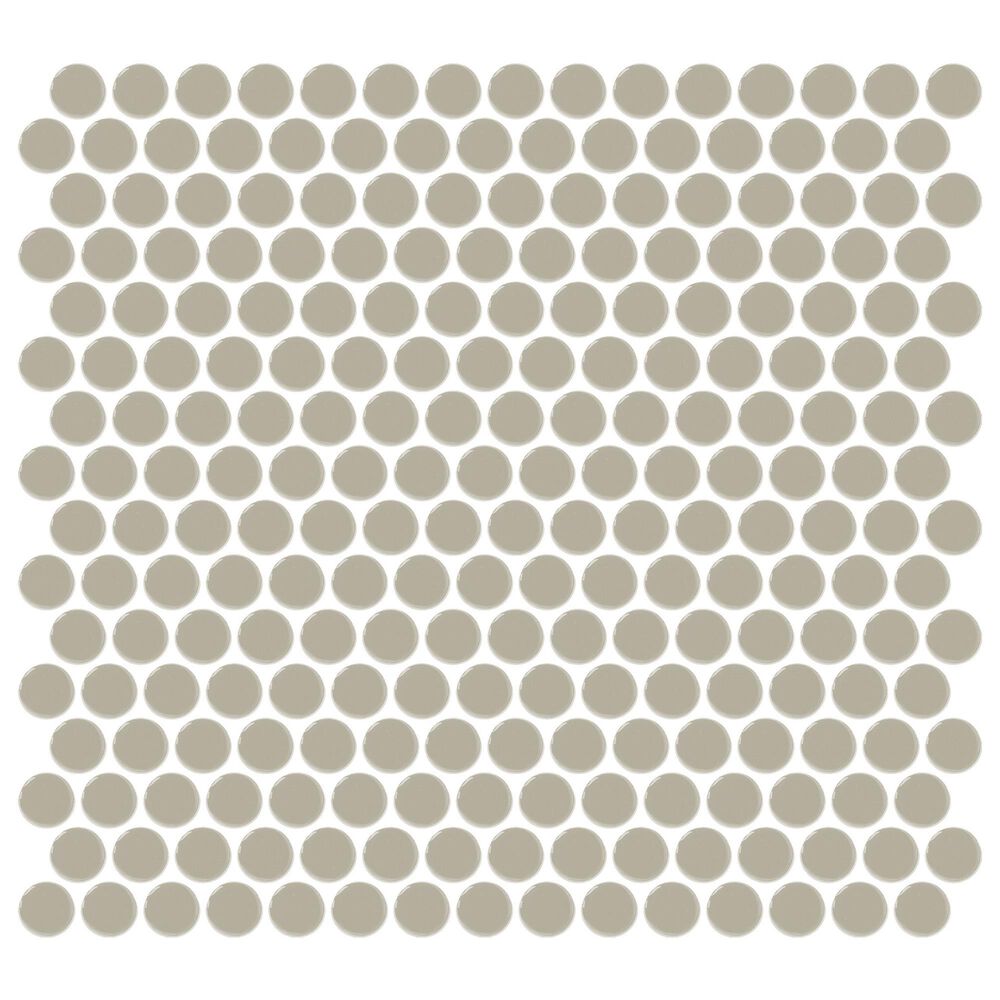Dal-Tile Color Wheel Architectural Gray 13" x 11" Ceramic Mosaic Sheet, , large