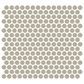 Dal-Tile Color Wheel Architectural Gray 13" x 11" Ceramic Mosaic Sheet, , large