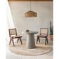 Surya Masterpiece MPC-2320 Beige, Tan and Medium Brown 6"7" Round Area Rug, , large