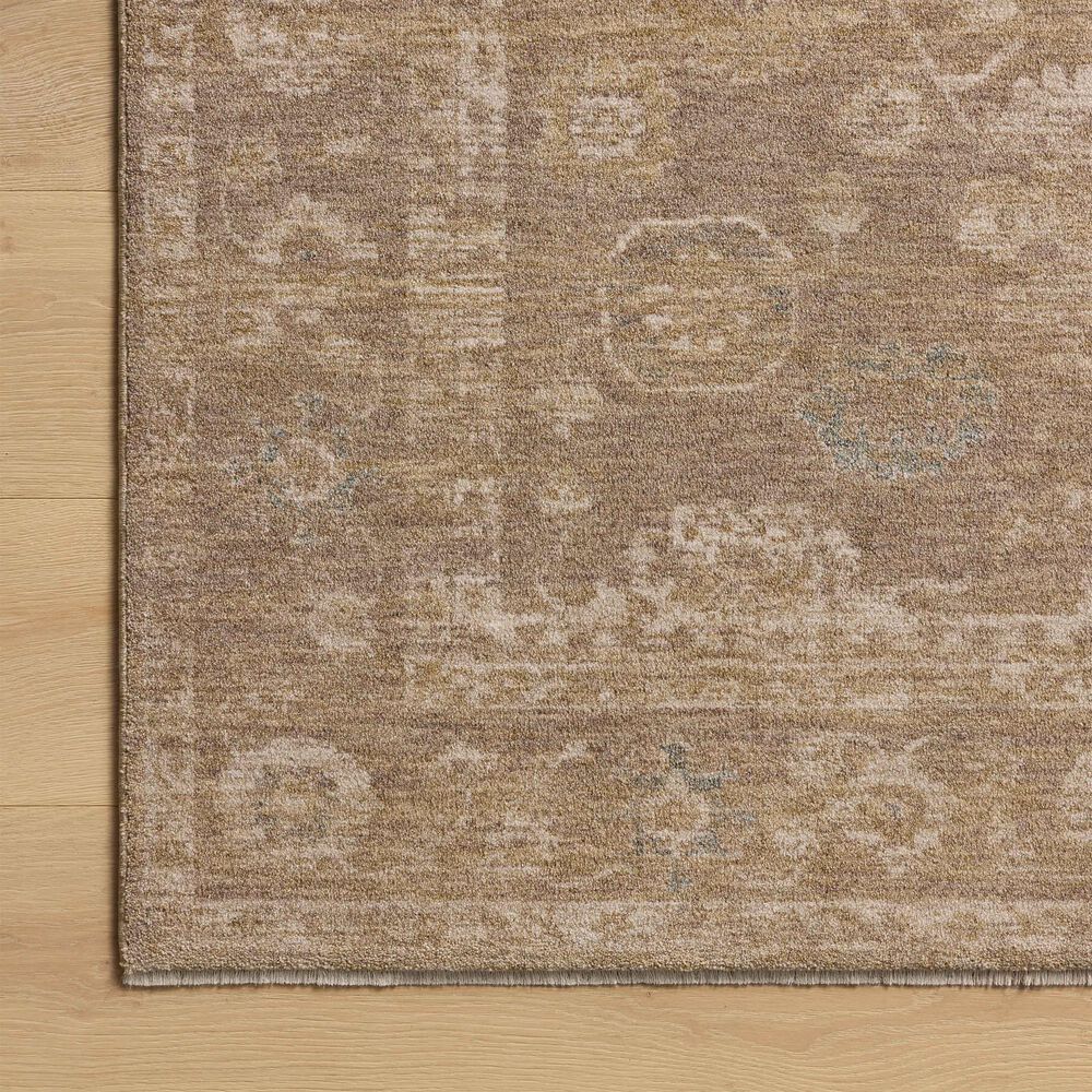 Loloi II Louisa 2&#39;7&quot; x 14&#39; Taupe and Gold Runner, , large