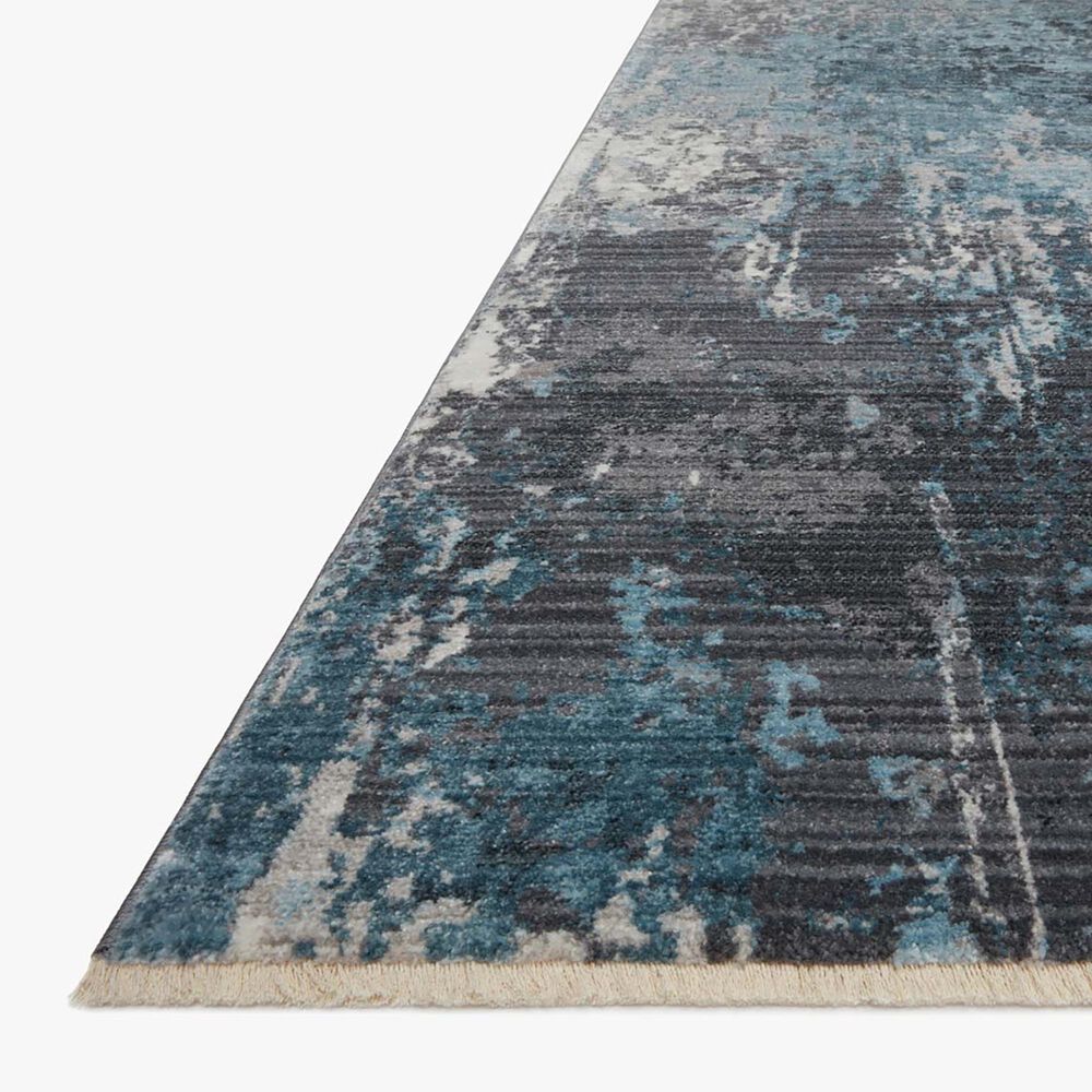 Loloi II Samra SAM-06 9&#39;6&quot; x 13&#39;1&quot; Charcoal/Sky Area Rug, , large