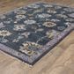 Oriental Weavers Majorca MAJ07 Blue and Multicolor 9" x 12" Area Rug, , large