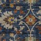 Dalyn Rug Company Silk Road Navy, Copper, Gold, Beige, Sage and Brown 5" x 7"6" Area Rug, , large