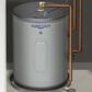 GE Appliances 18-Gallon Side Port Lowboy Electric Water Heater in Gray, , large