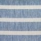 Nourison Positano POS03 Navy and Ivory 5" x 7" Indoor/Outdoor Area Rug, , large