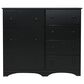 Lemoore Essential 5000 7 Drawer Chest in Black, , large