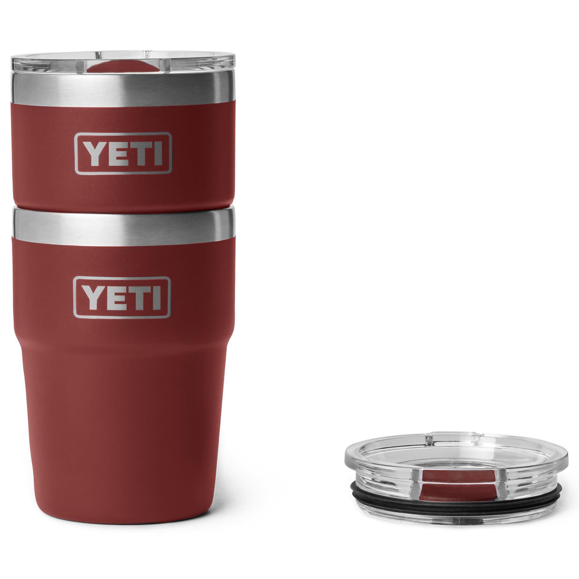 YETI Rambler 16 Oz Stackable Cup with MagSlider Lid in Stag Red