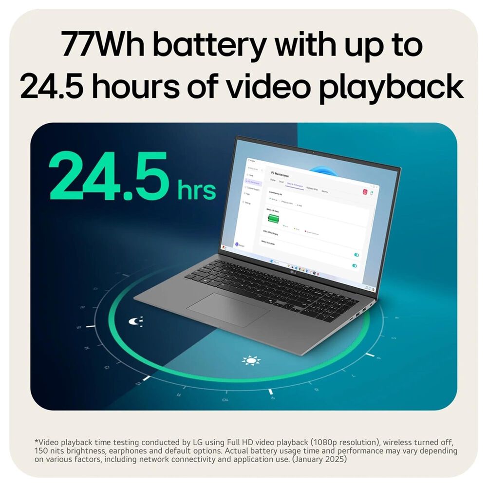 LG Gram 17&quot; Laptop | Intel Core Ultra 7 256V - 16GB RAM - Intel Arc Graphics - 2TB SSD in Obsidian Black, , large