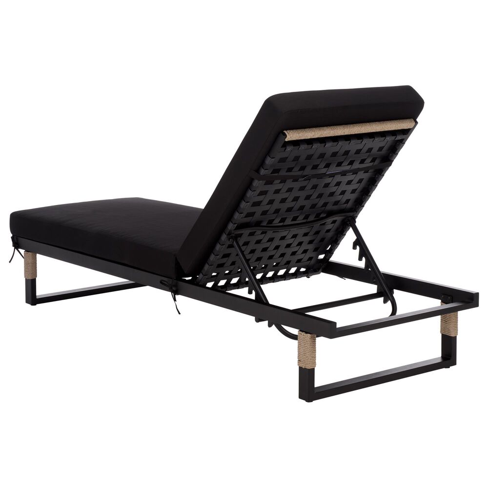 Safavieh Arman Lounger in Black, , large